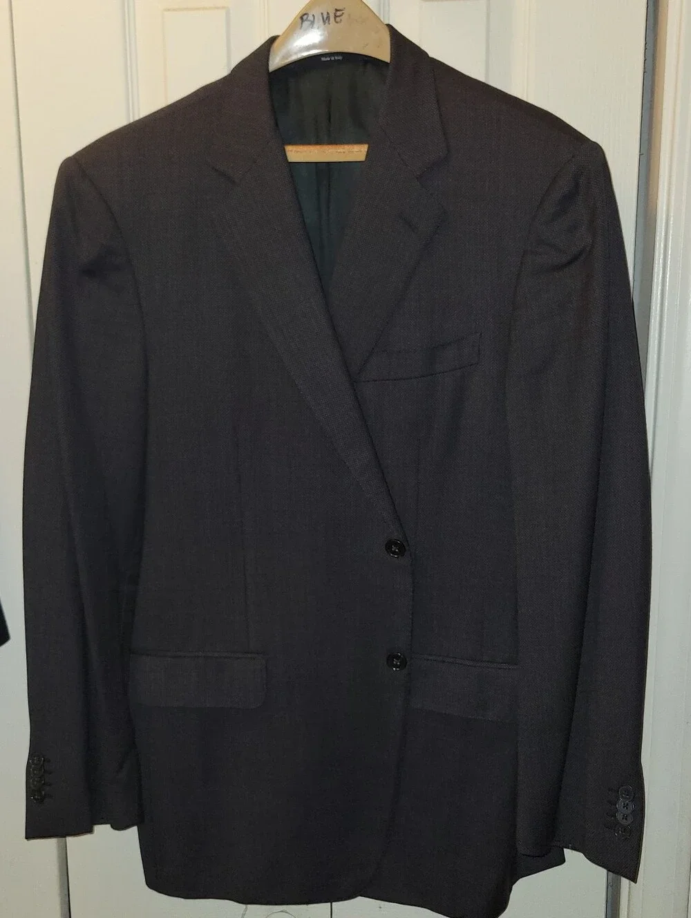 Ermenegildo Zegna Blue Men's Suit Jacket Blazer